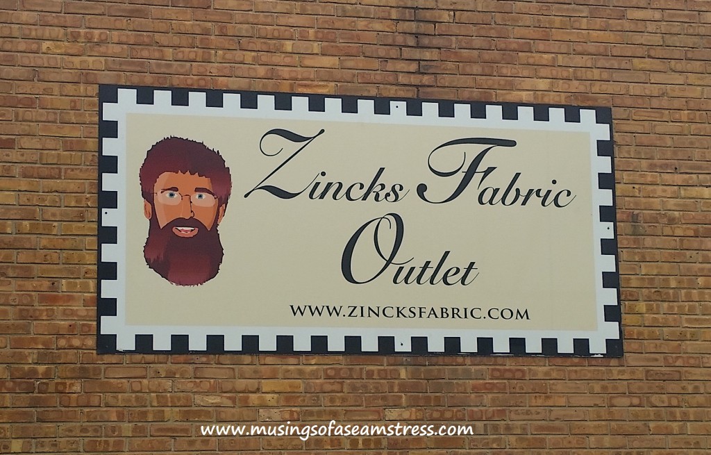 Musings of a Seamstress - Zinck's Fabric Outlet